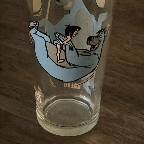 VTG Pepsi/The Jungle Book/Walt Disney World Themed Drinking Glass Tumblr BALOO - Picture 11 of 12